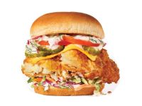Fried Fish Burger